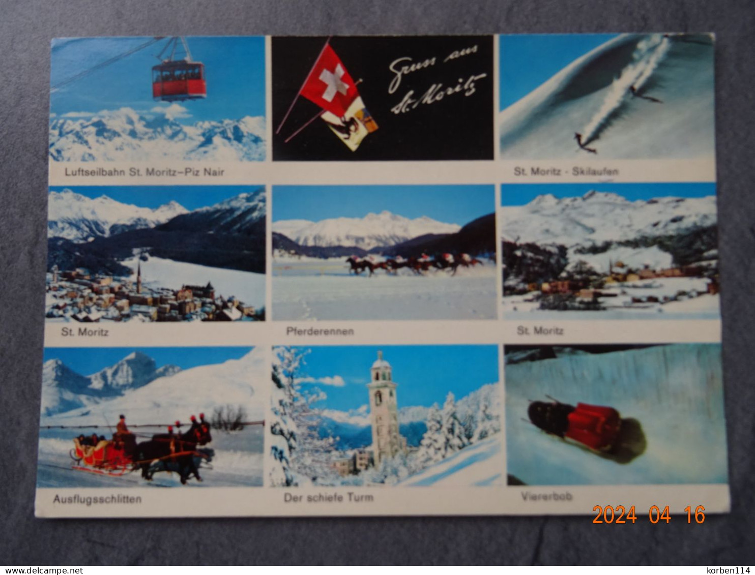 ST. MORITZ - Saint-Moritz