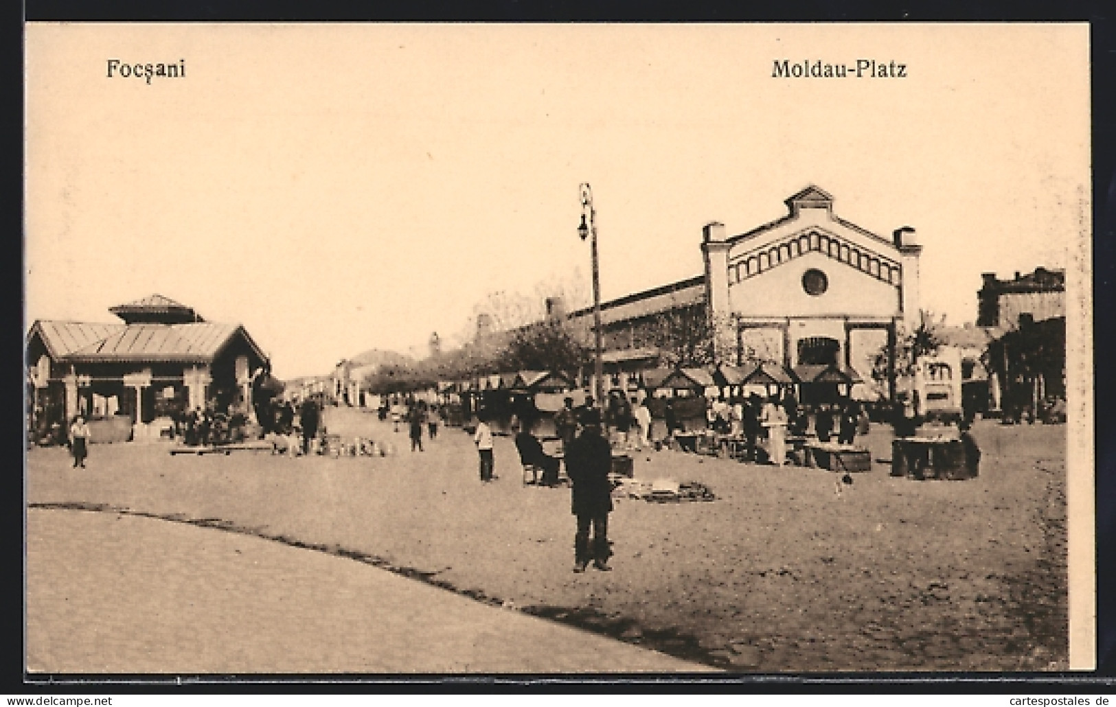 AK Focsani, Auf Dem Moldau-Platz  - Romania