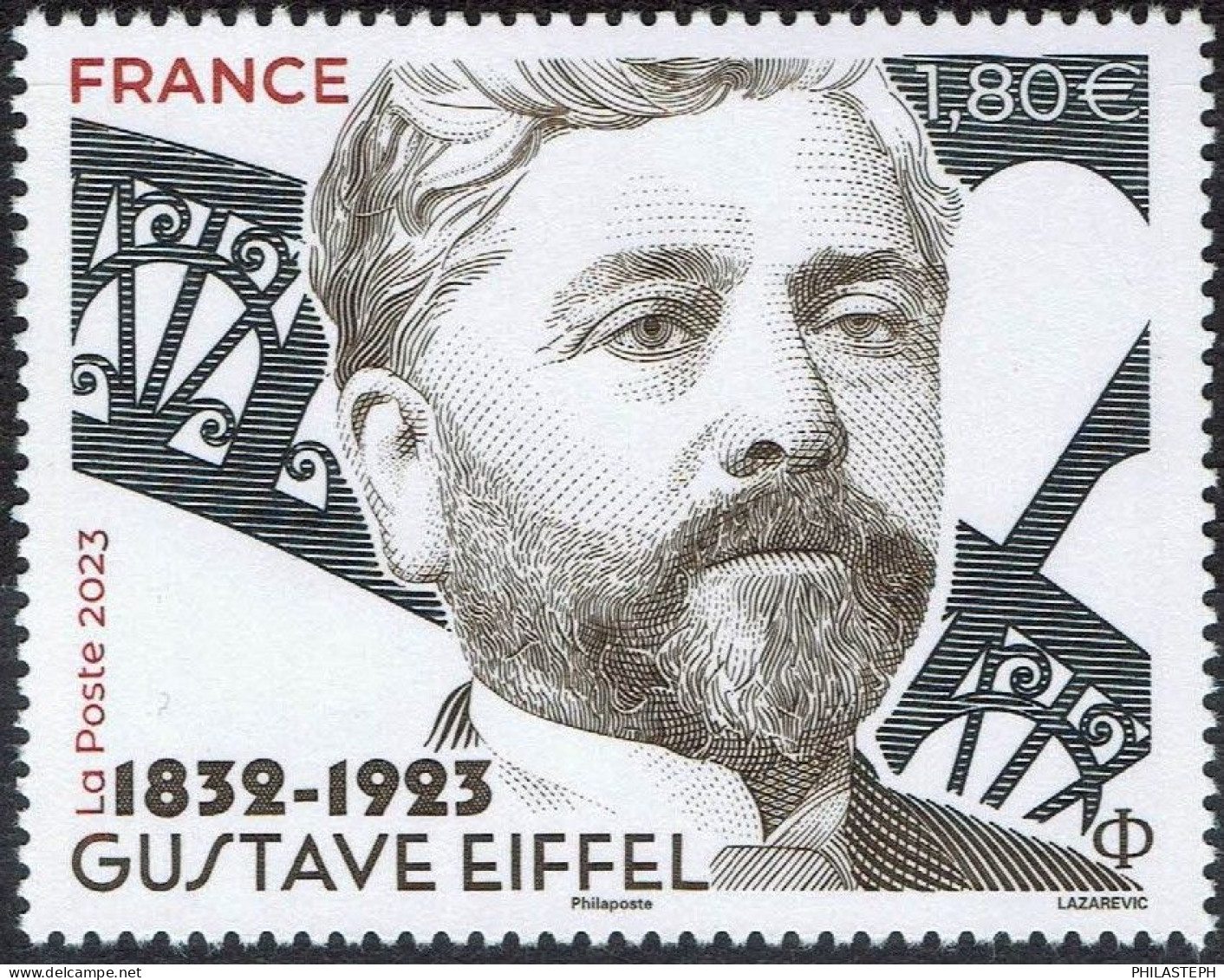 France 2023 - Timbre Issu Du Bloc Gustave Eiffel - YT 5662 Neuf ** - Unused Stamps