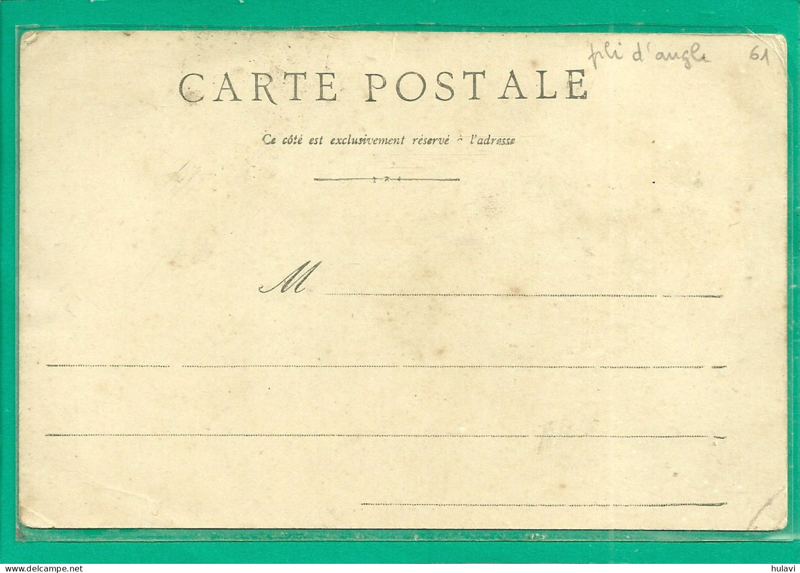 61  VUE GENERALE DE LA FERTE MACE (pli D' Angle) (ref 999) - La Ferte Mace