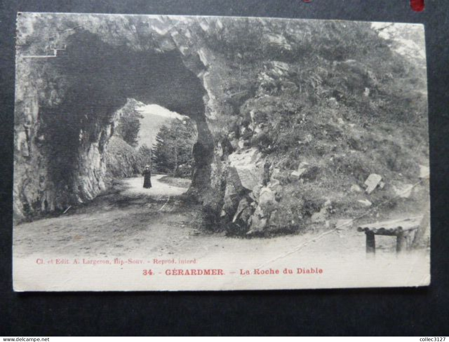 F33 - 88 - Gerardmer - La Roche Du Diable - 1924 - Gerardmer