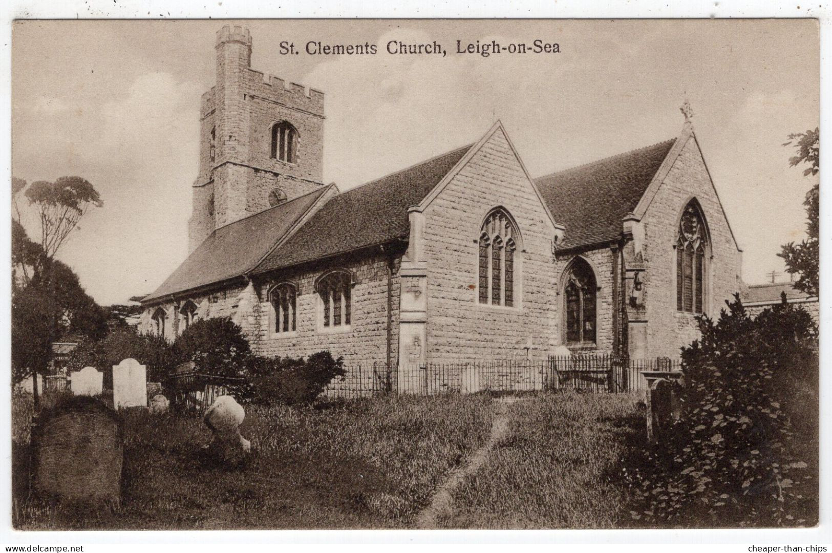 LEIGH-on-SEA - St. Clements Church - Sonstige & Ohne Zuordnung