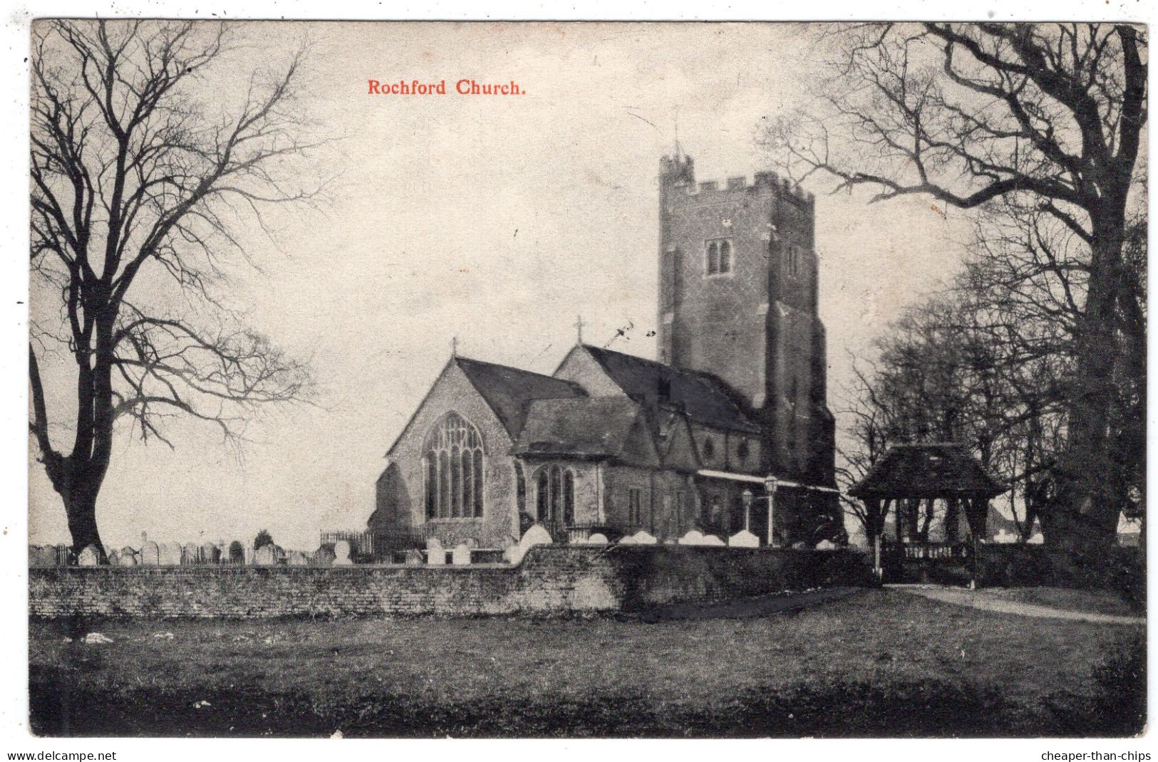 ROCHFORD Church - "Fairhead" Series, Rochford - Andere & Zonder Classificatie