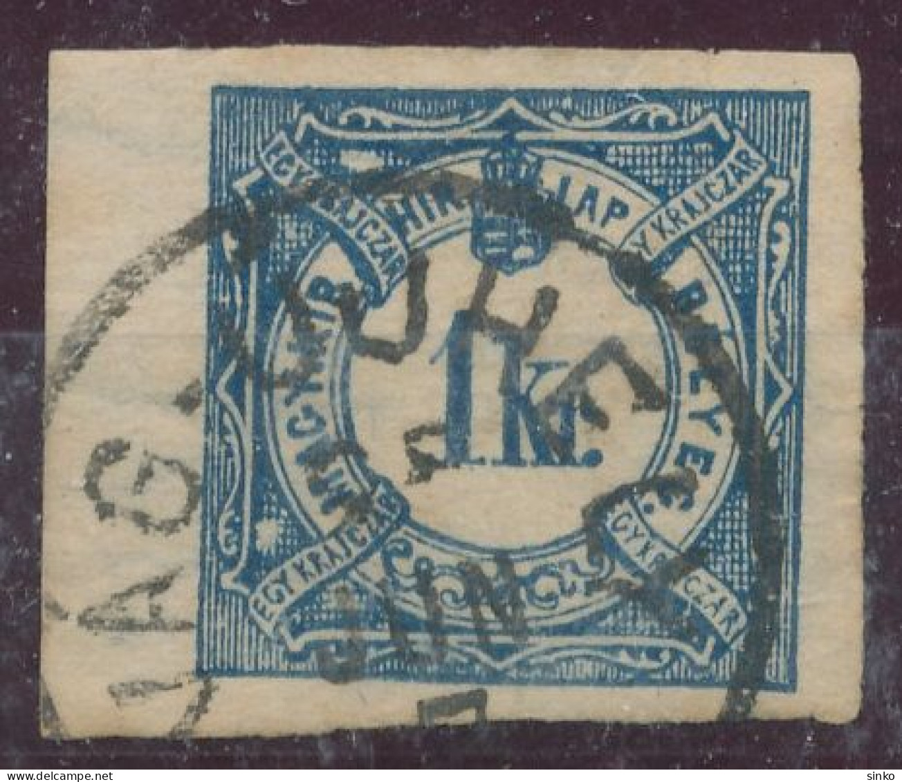 1888. Newspaper Stamp, VAG-UJHELY - Giornali