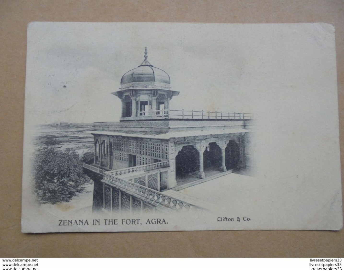 CPA ZENANA IN THE FORT AGRA - Indien