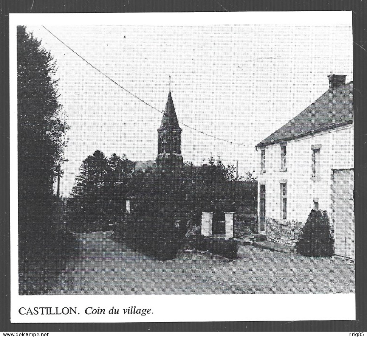 1980  --  BELGIQUE . CASTILLON . COIN DU VILLAGE . 4A976 - Unclassified