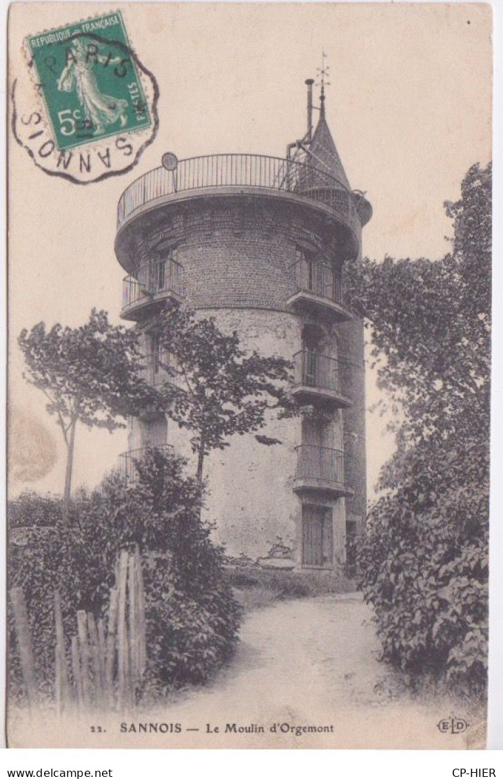 95 - SANNOIS - LE MOULIN D'OGREMONT - Sannois