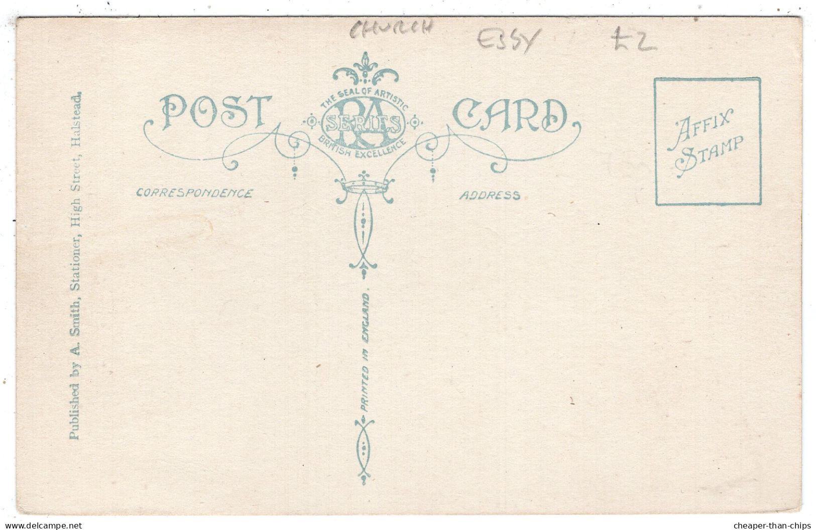 LITTLE MAPLESTEAD - Round Church - R.A Series For A. Smith, Halstead - Other & Unclassified