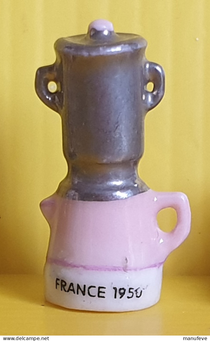 Fève - Les Cafetières  2003   -  Cafetière Rose France 1950 - Autres & Non Classés