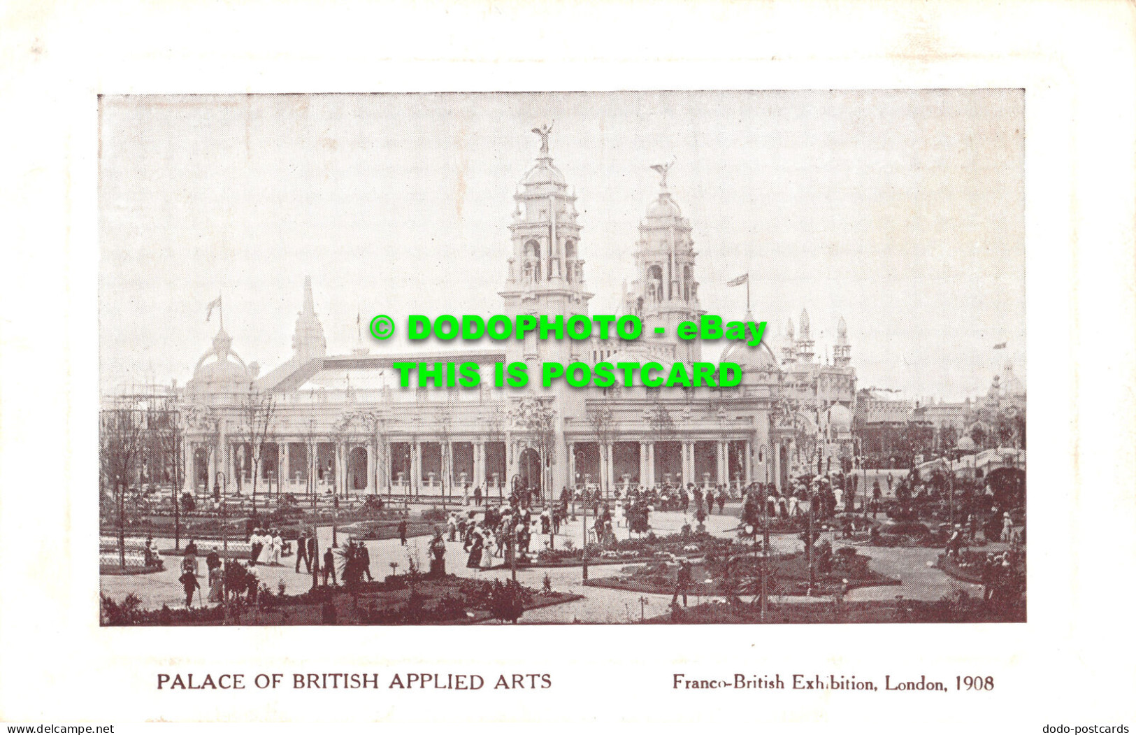 R475993 Palace Of British Applied Arts. Franco British Exhibition. London. 1908 - Altri & Non Classificati