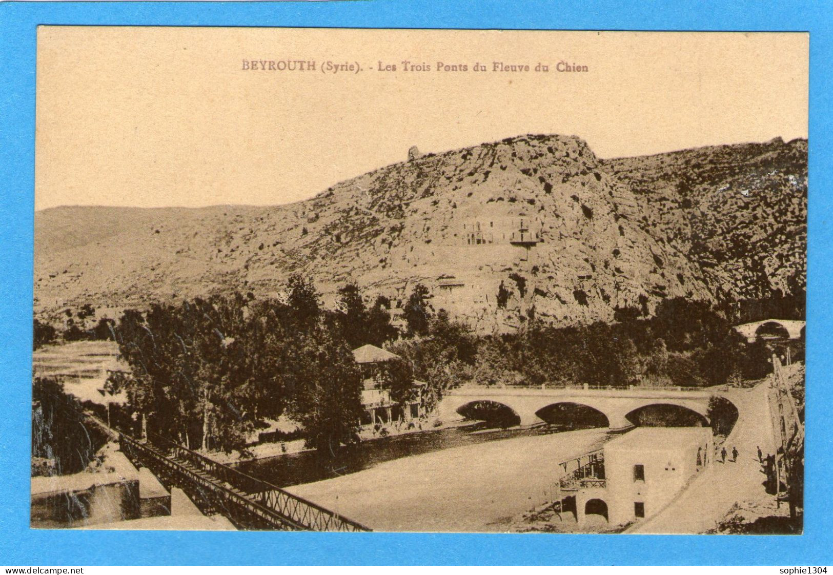 BEYROUTH - Les Trois Ponts Du Fleuve Du Chien - Siria