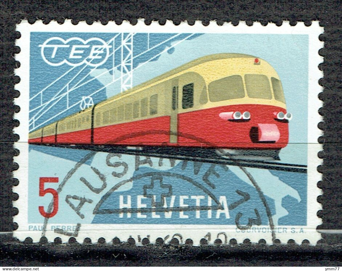 Série De Propagande : Trans-Europ Express - Used Stamps