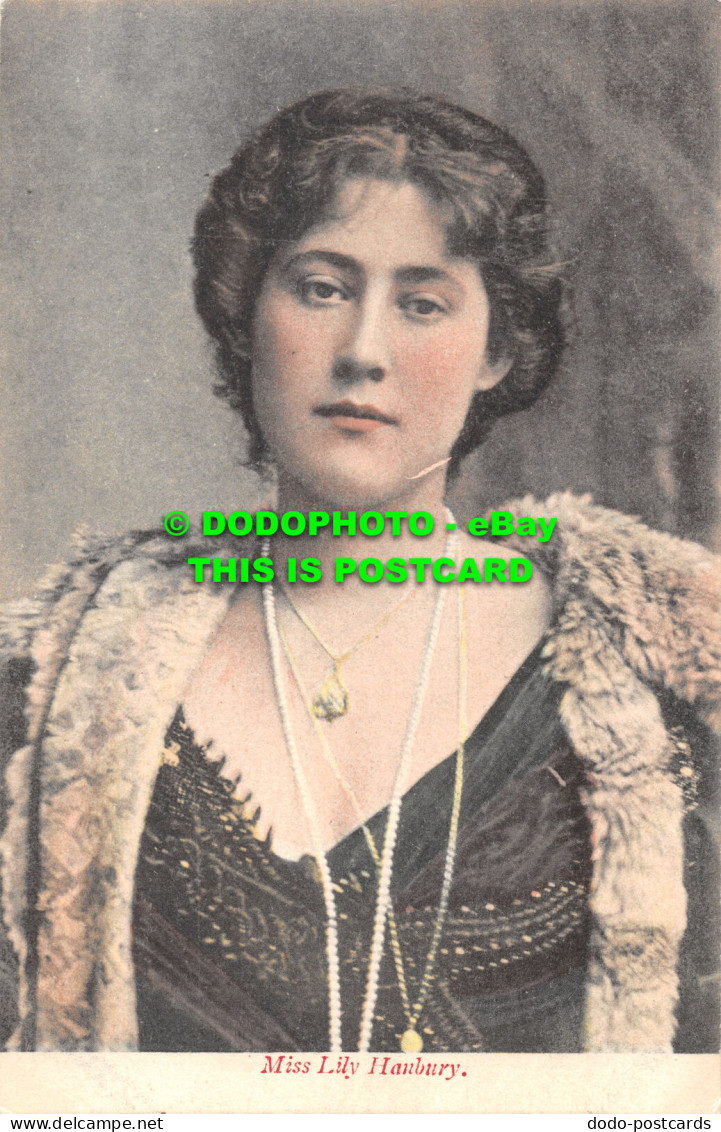 R476096 Miss Lily Hanbury. Postcard - World