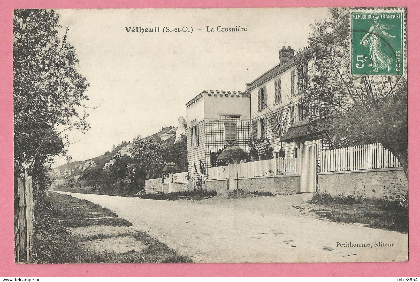 SAS0838  CPA  VETHEUIL (Seine Et Oise)  La Crosnière +++++++++ - Vetheuil