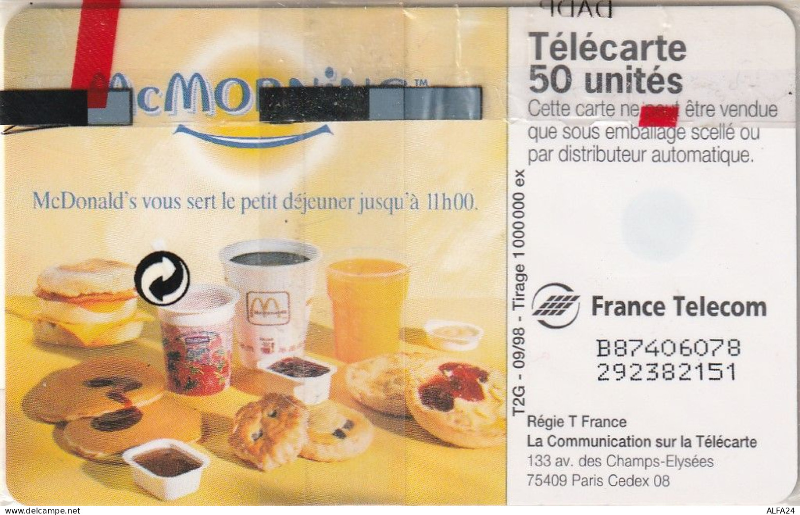 PHONE CARD FRANCIA 1998 BLISTER (CZ1496 - 1998
