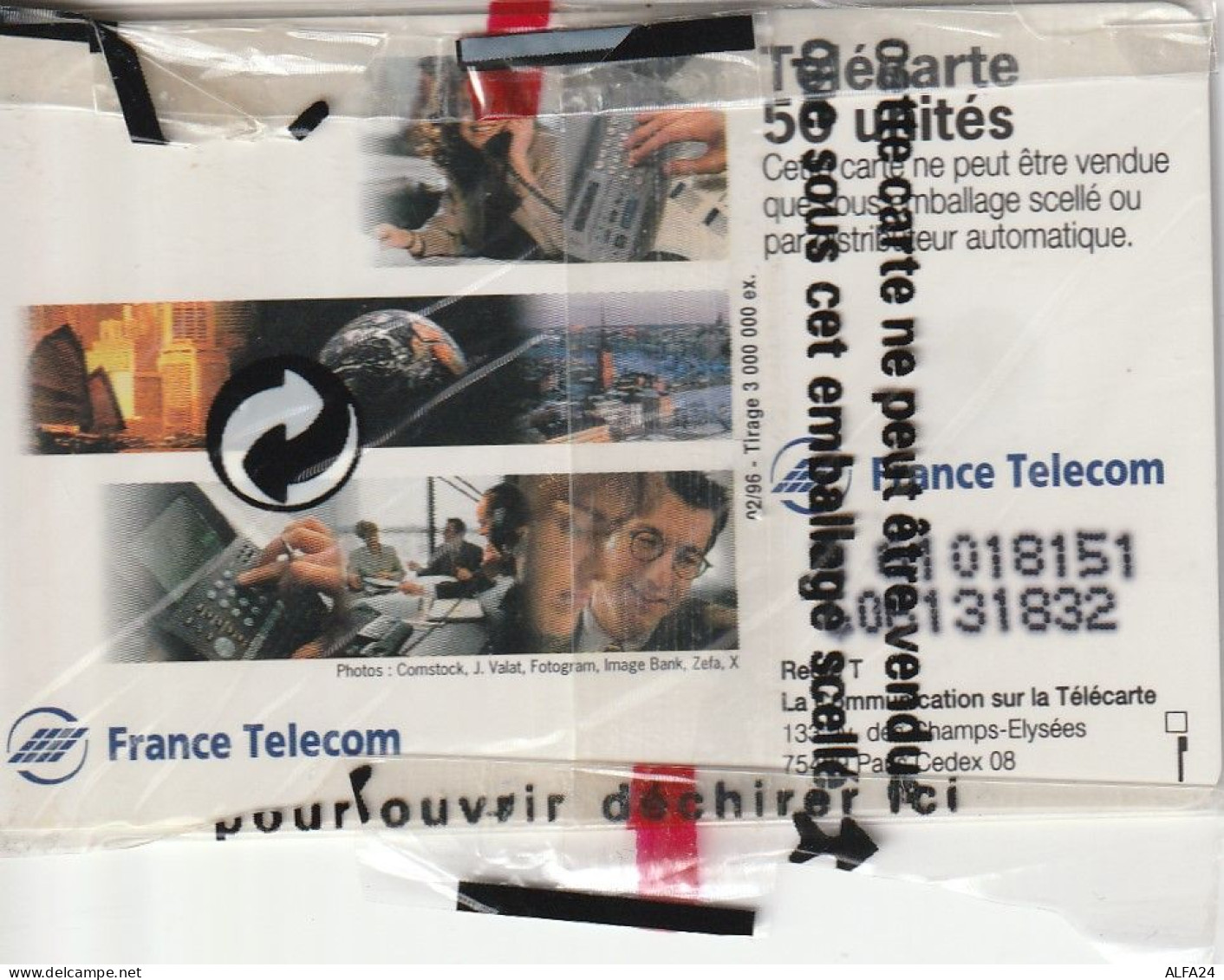 PHONE CARD FRANCIA 1996 BLISTER (CZ1495 - 1996