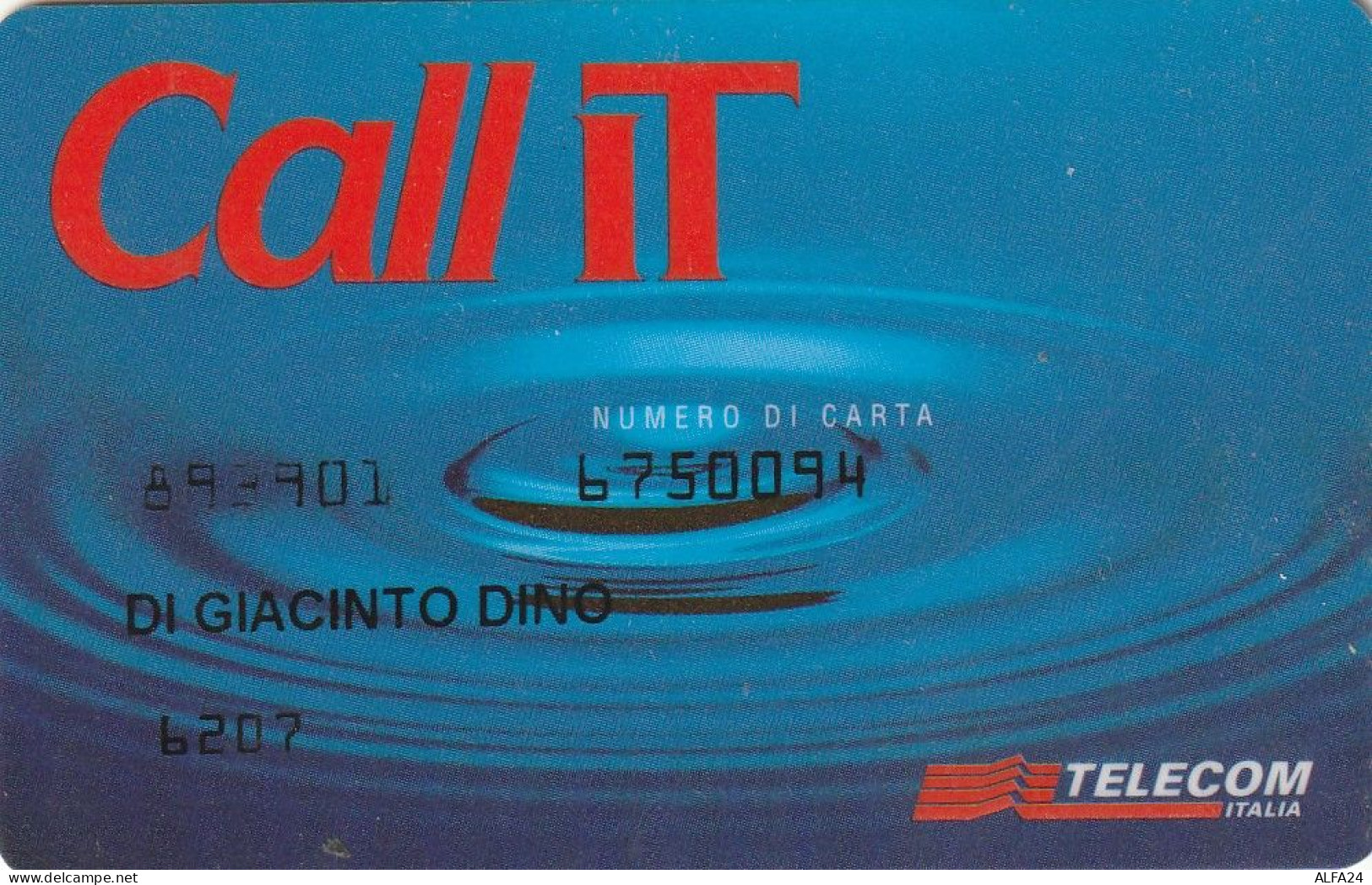 CARTA CREDITO TELECOM CALL IT  (CZ1444 - Usi Speciali