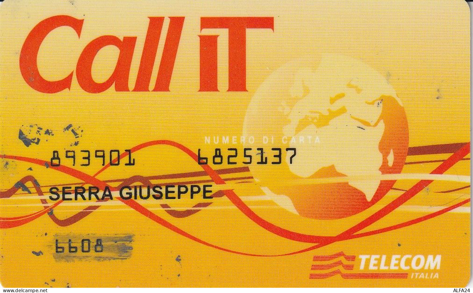 CARTA CREDITO TELECOM CALL IT  (CZ1442 - Usos Especiales