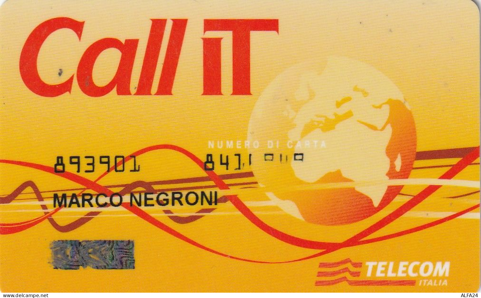 CARTA CREDITO TELECOM CALL IT  (CZ1440 - Special Uses