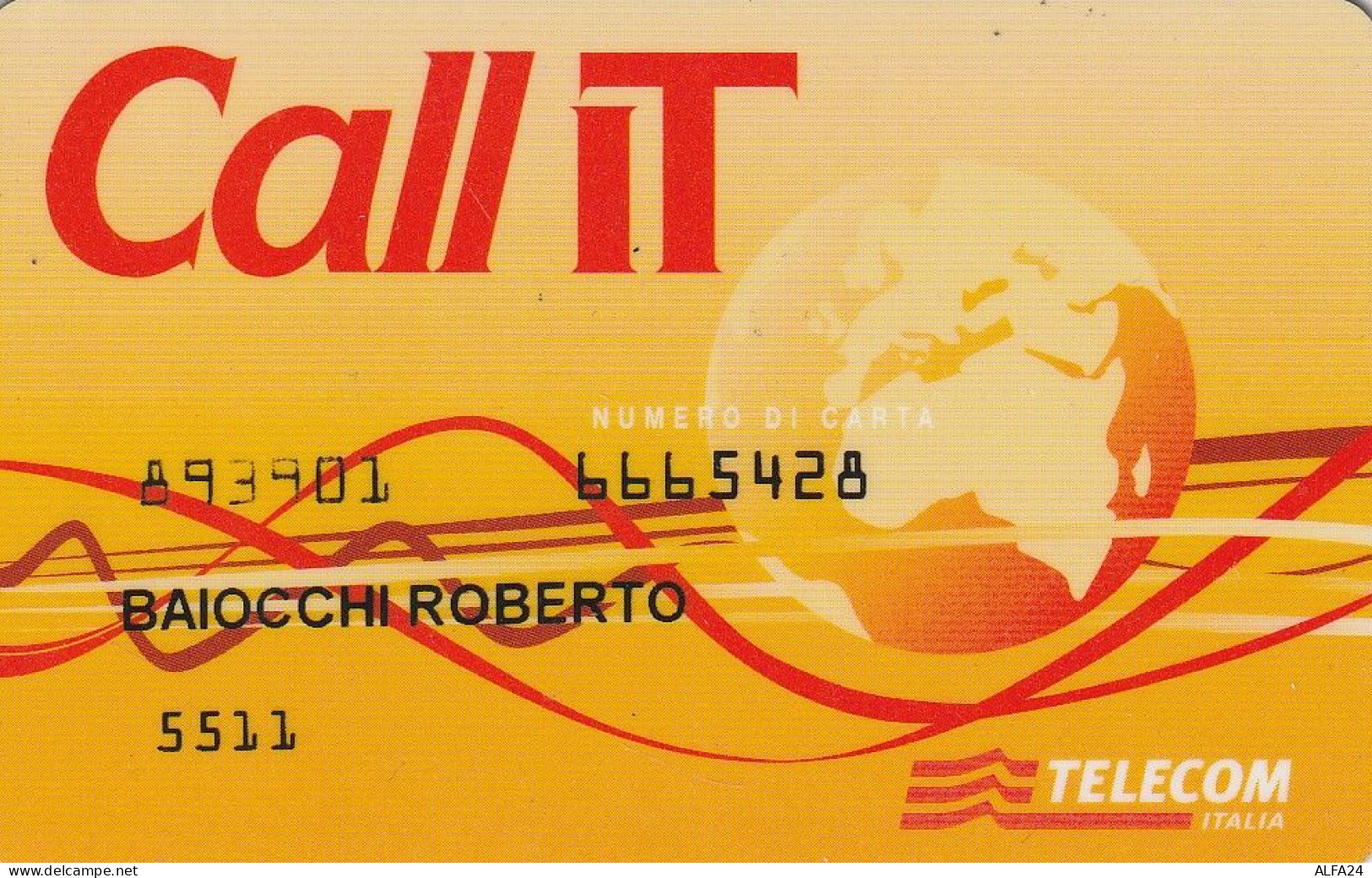 CARTA CREDITO TELECOM CALL IT  (CZ1443 - Speciaal Gebruik