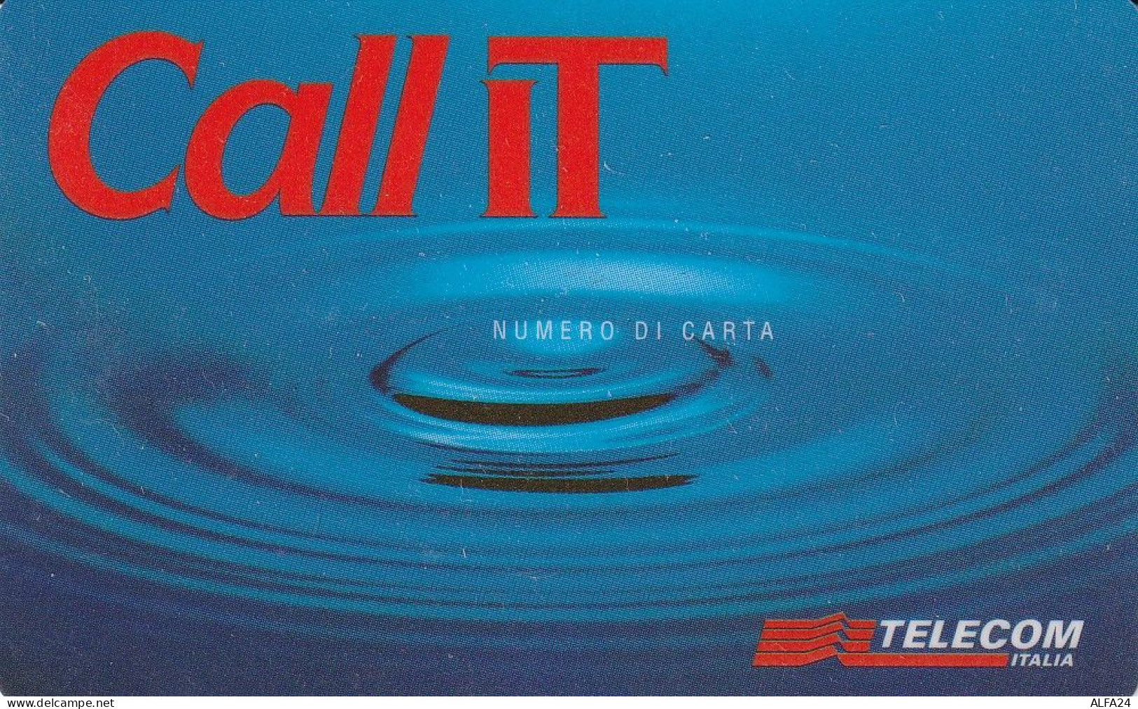 CARTA CREDITO TELECOM CALL IT  (CZ1434 - Usi Speciali