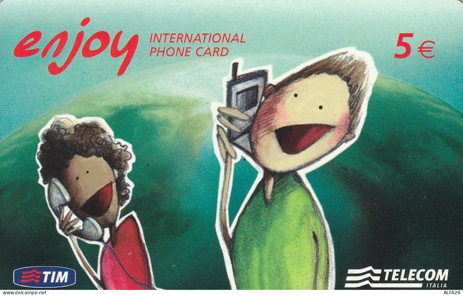 PREPAID PHONE CARD ITALIA EJG (CZ1419 - Öff. Diverse TK