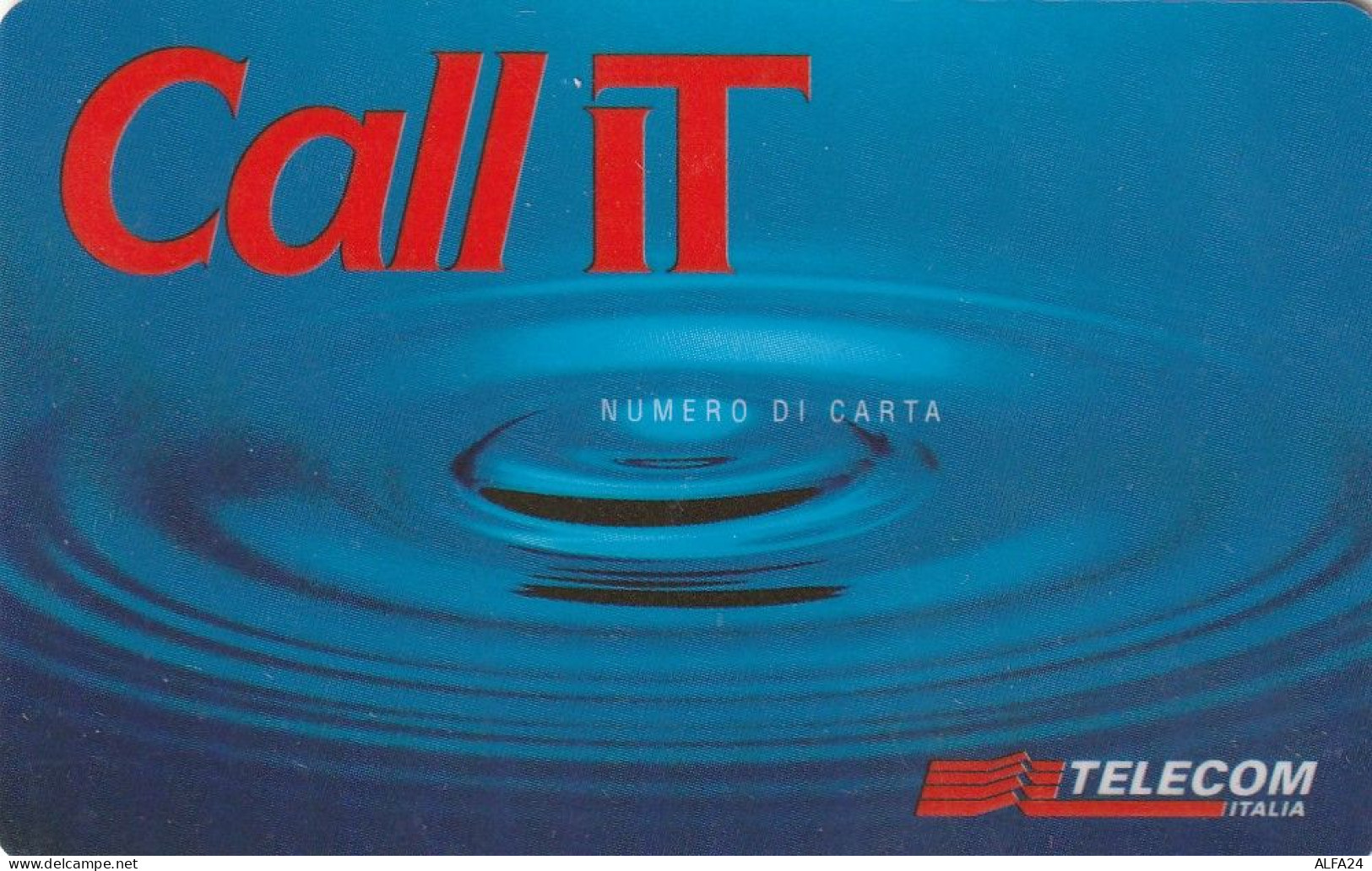 CARTA CREDITO ITALIA CALL IT TELECOM  (CZ1388 - Special Uses