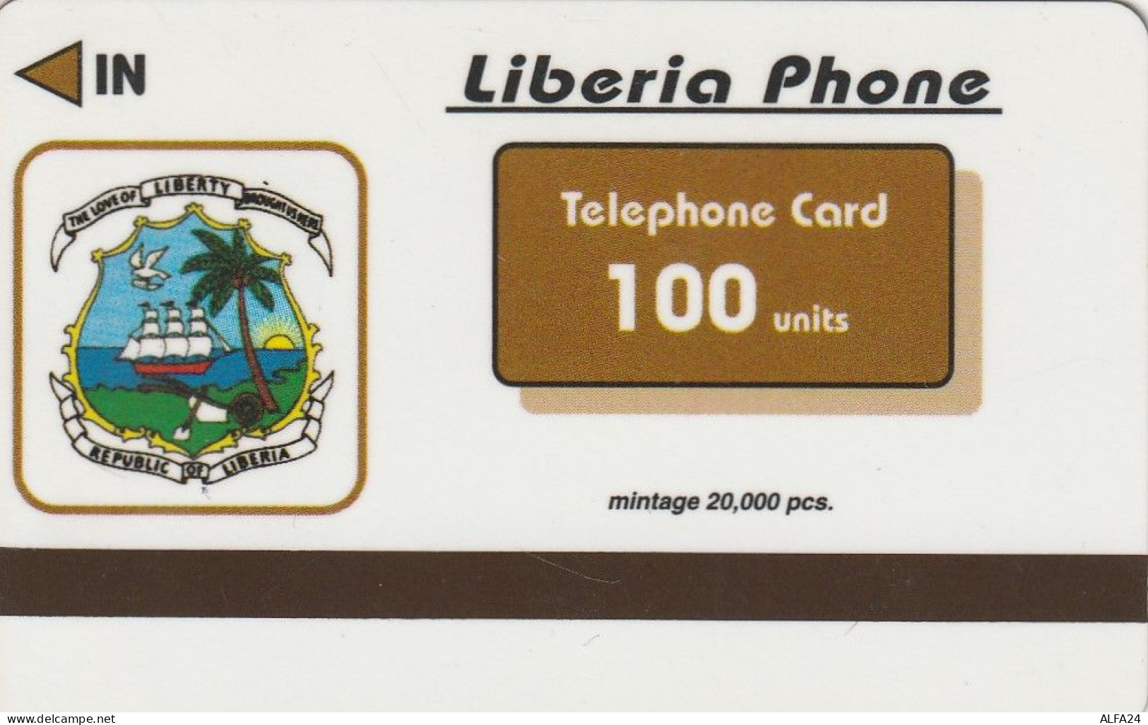 PHONE CARD LIBERIA  (CZ1323 - Liberia