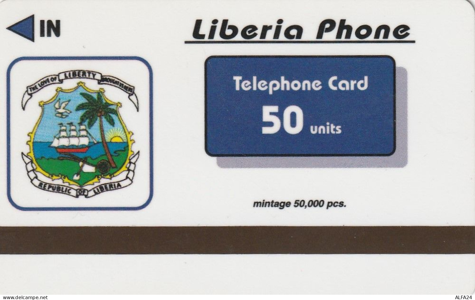 PHONE CARD LIBERIA  (CZ1316 - Liberia