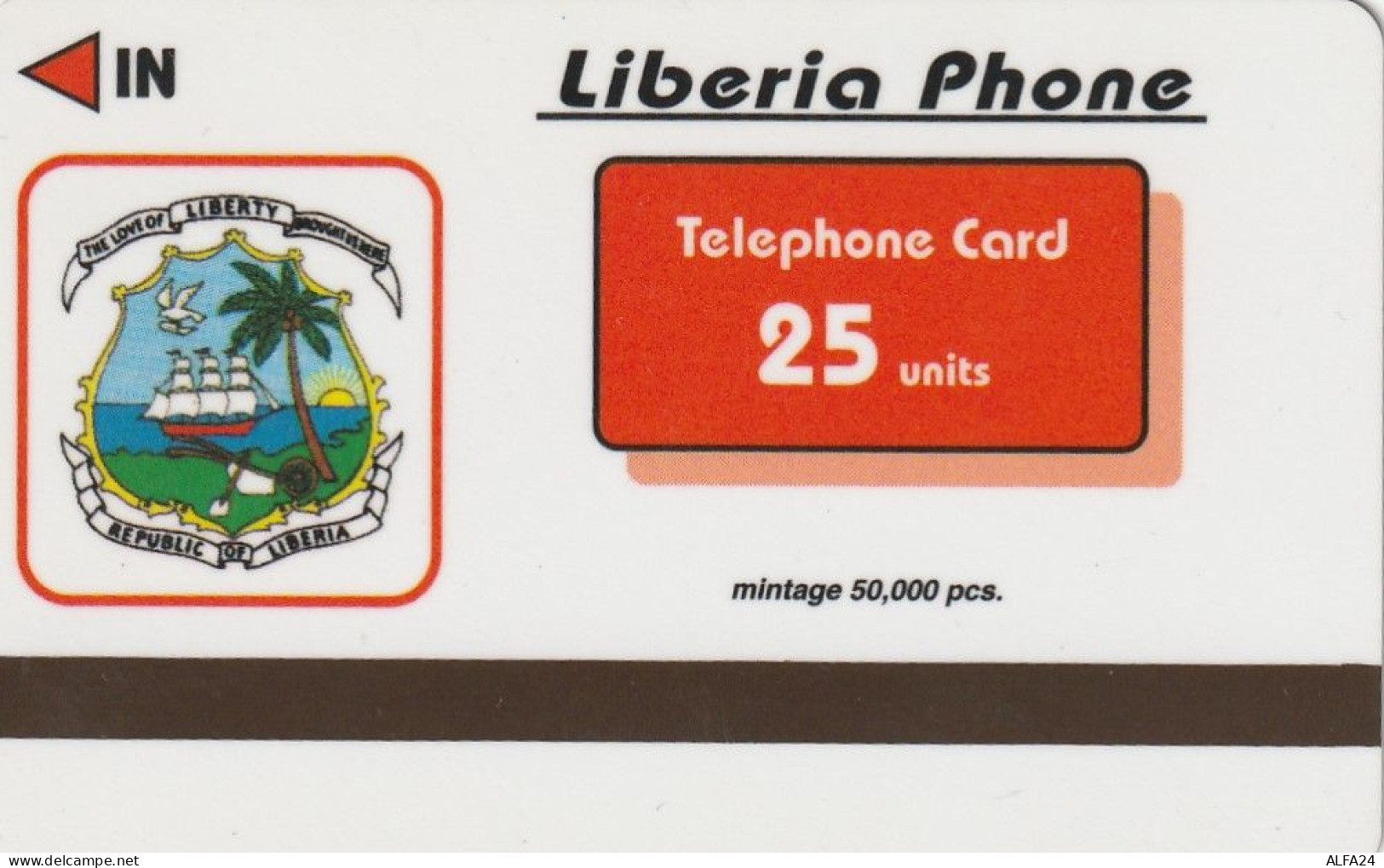 PHONE CARD LIBERIA  (CZ1320 - Liberia
