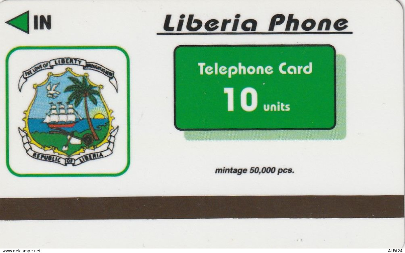 PHONE CARD LIBERIA  (CZ1314 - Liberia