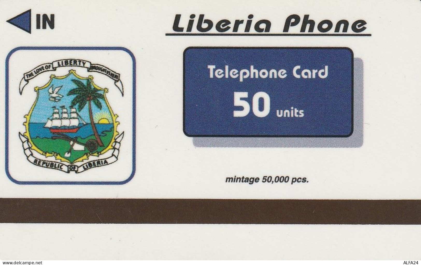 PHONE CARD LIBERIA  (CZ1322 - Liberia