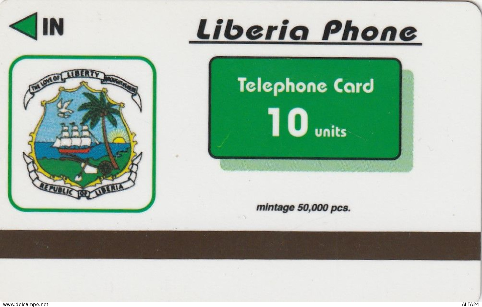 PHONE CARD LIBERIA  (CZ1318 - Liberia