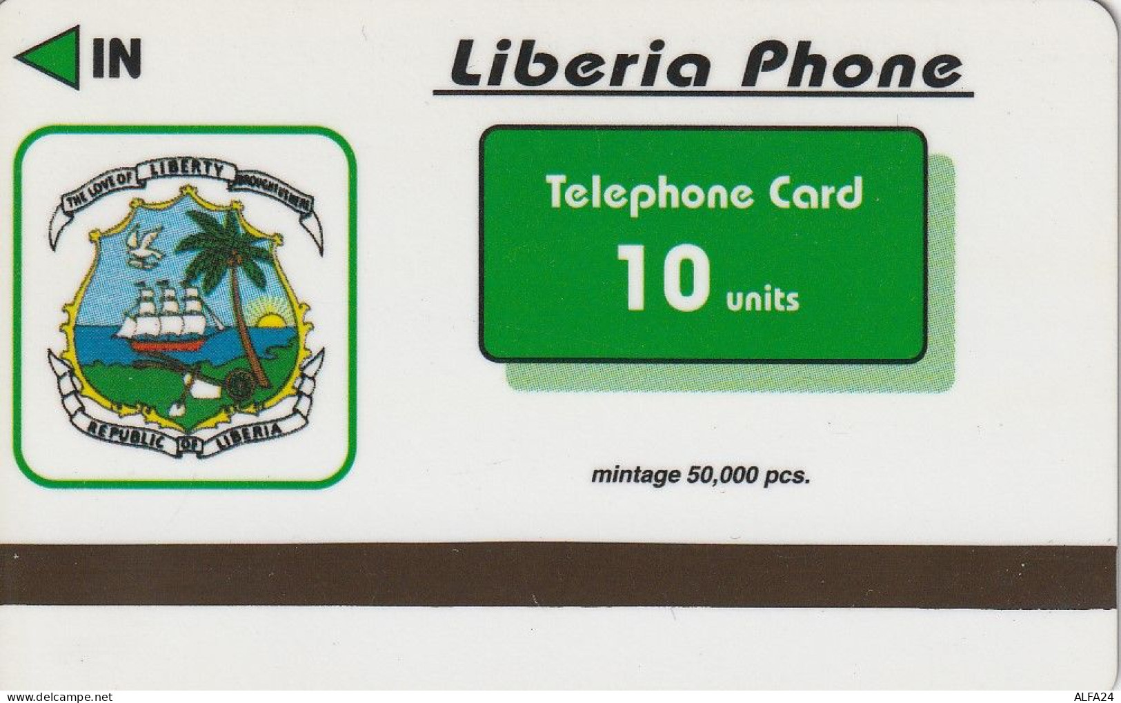 PHONE CARD LIBERIA  (CZ1317 - Liberia