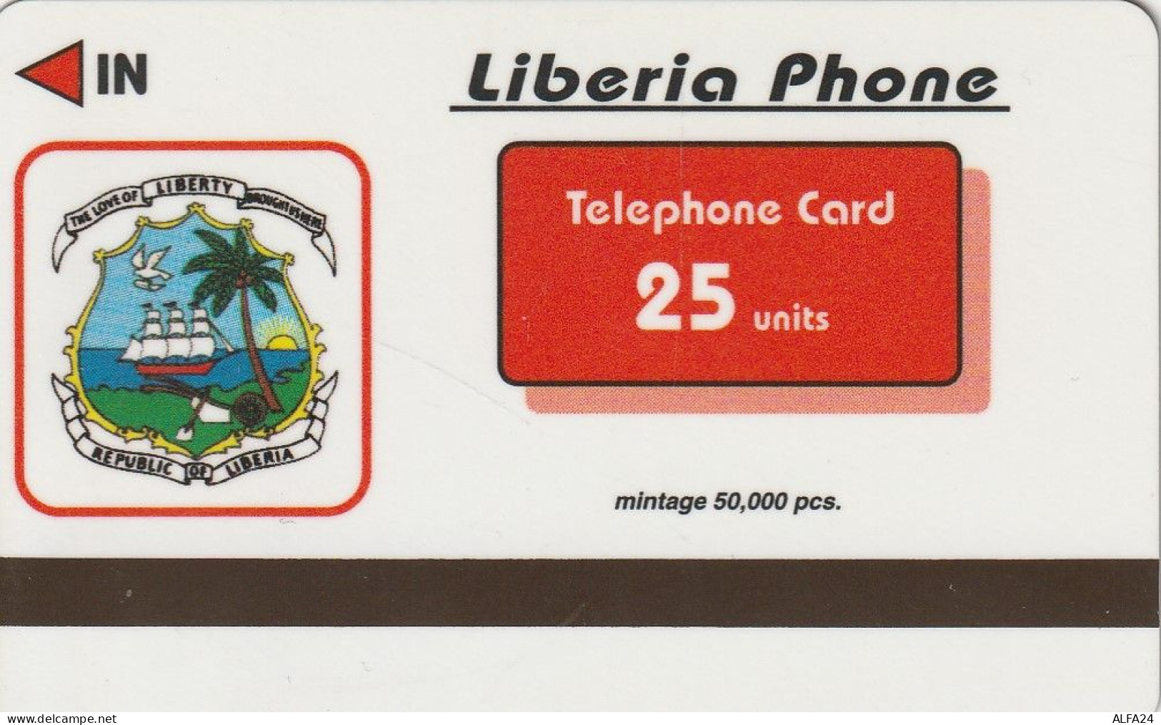 PHONE CARD LIBERIA  (CZ1313 - Liberia