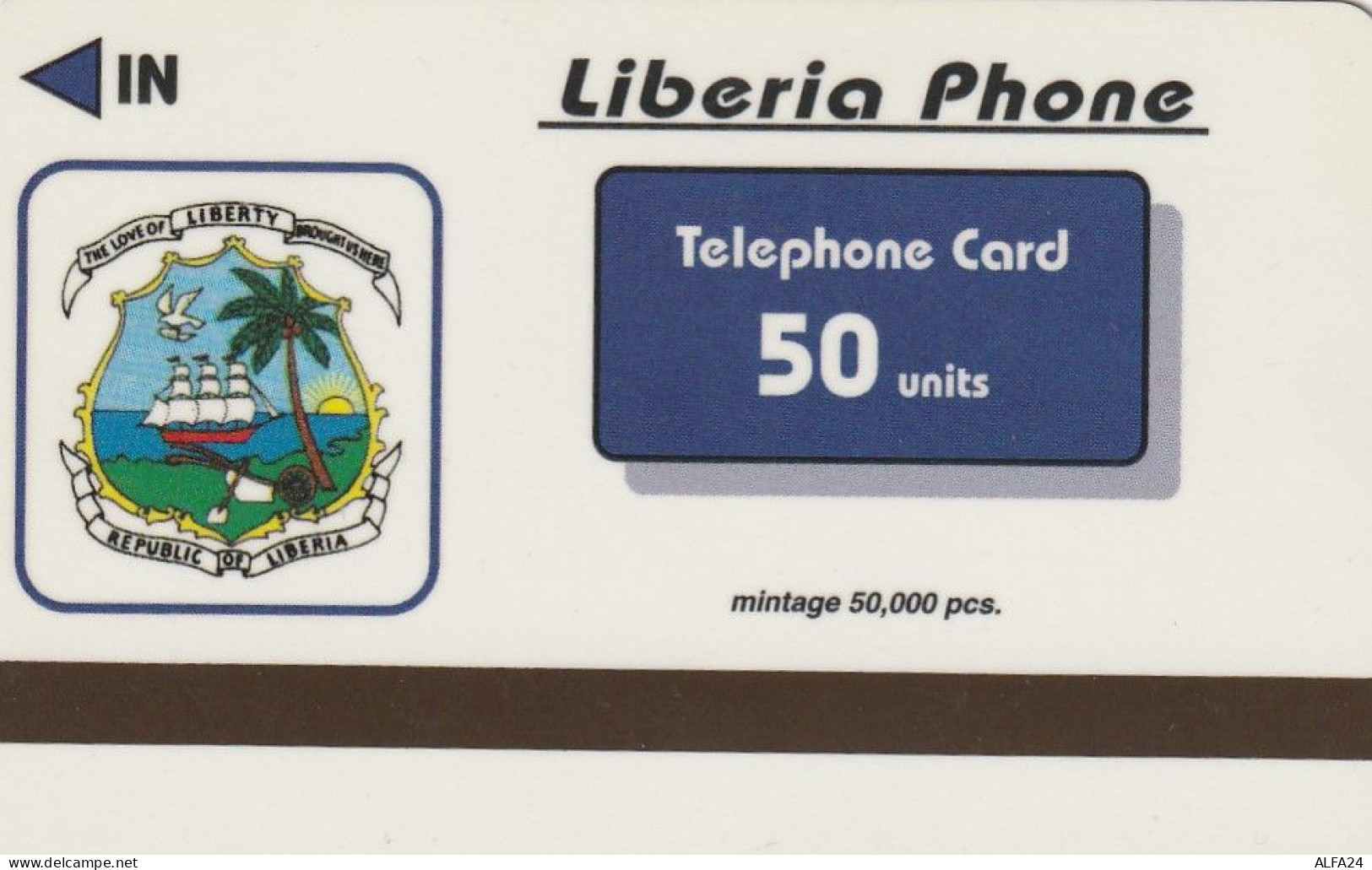 PHONE CARD LIBERIA  (CZ1312 - Liberia