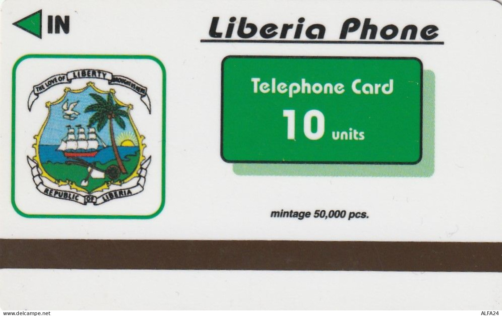 PHONE CARD LIBERIA  (CZ1304 - Liberia