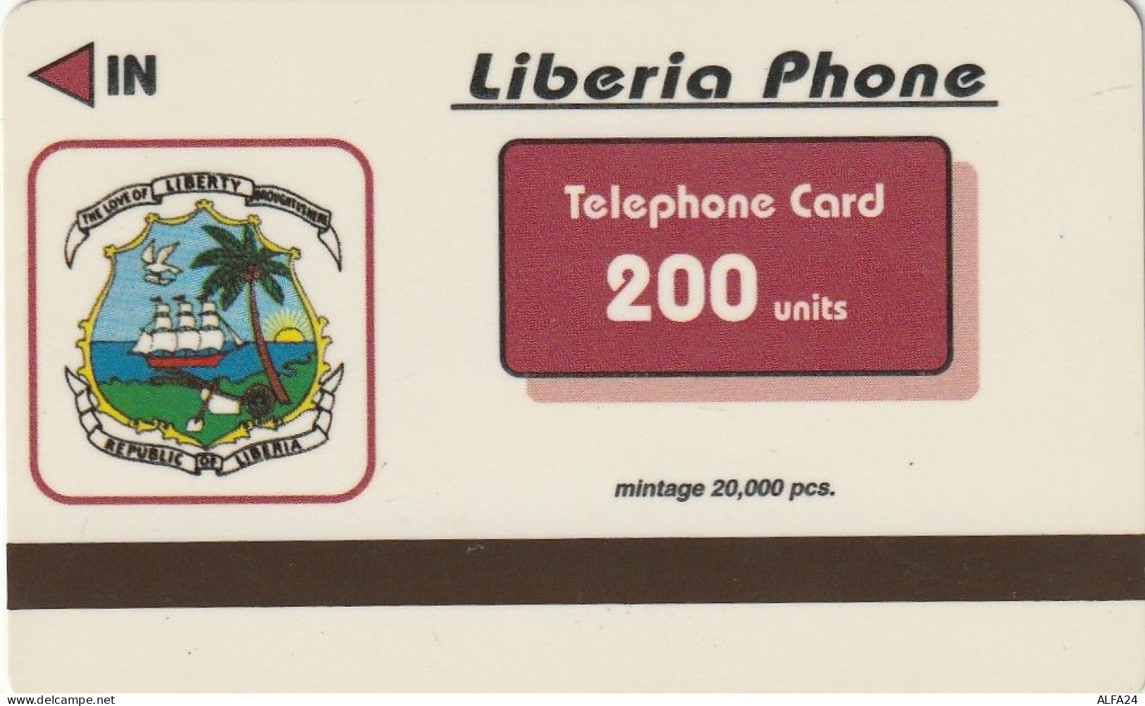 PHONE CARD LIBERIA  (CZ1309 - Liberia