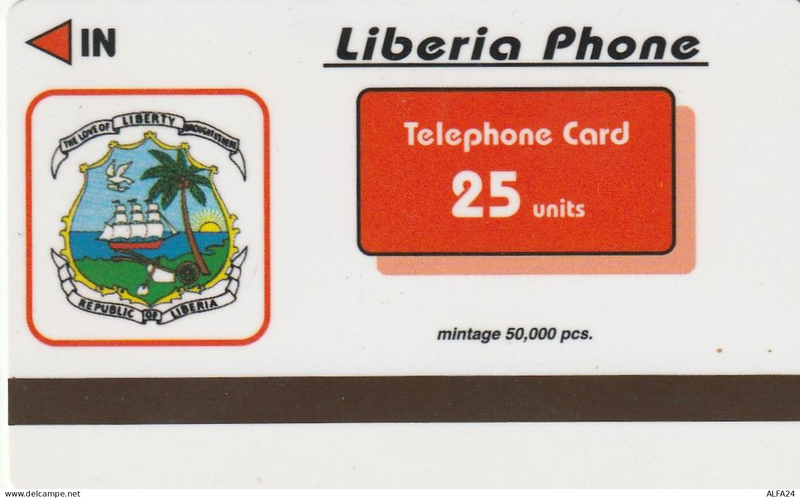 PHONE CARD LIBERIA  (CZ1306 - Liberia