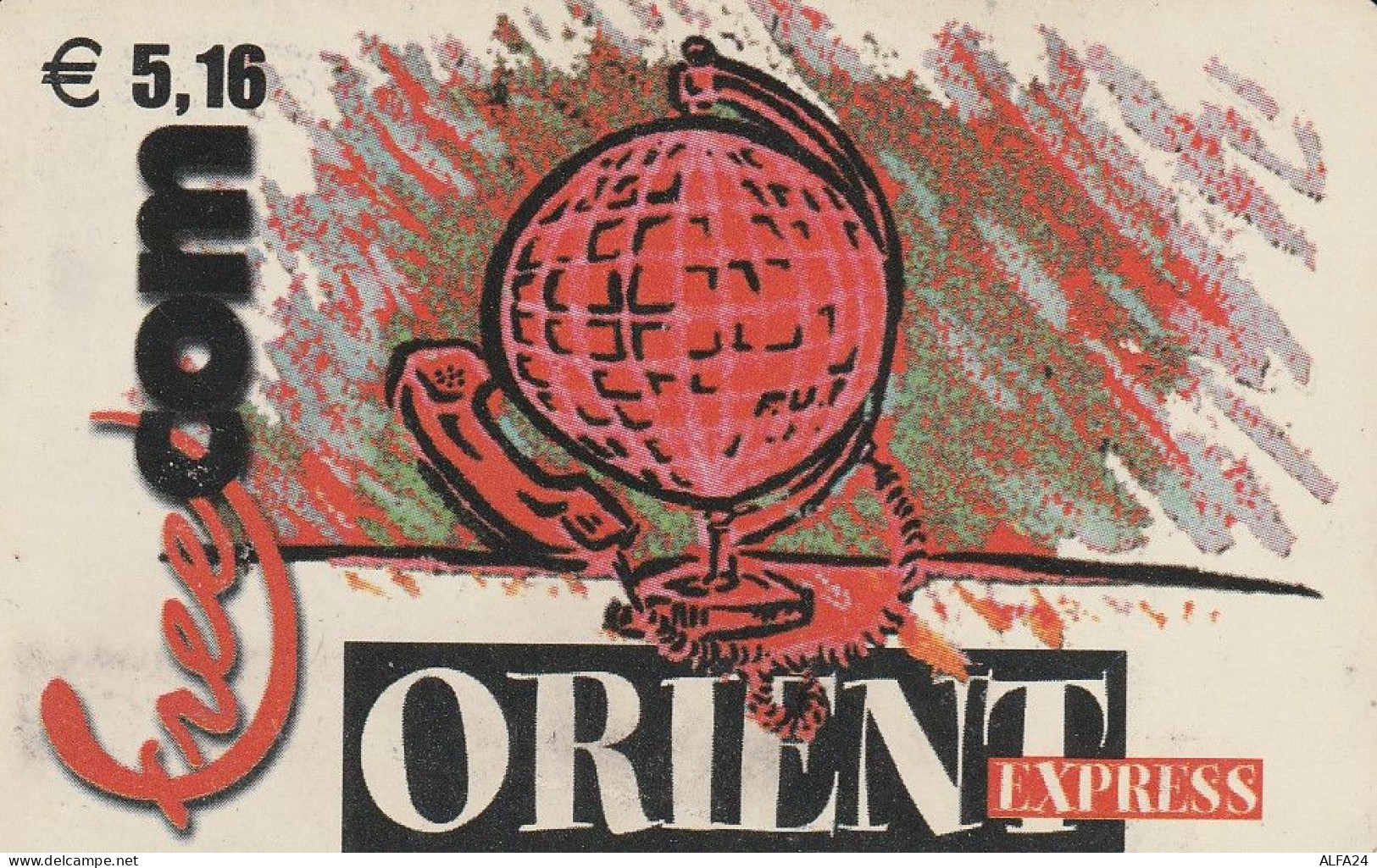 PREPAID PHONE CARD ITALIA ORIENT EXPRESS TELECOM (CZ1282 - Schede GSM, Prepagate & Ricariche