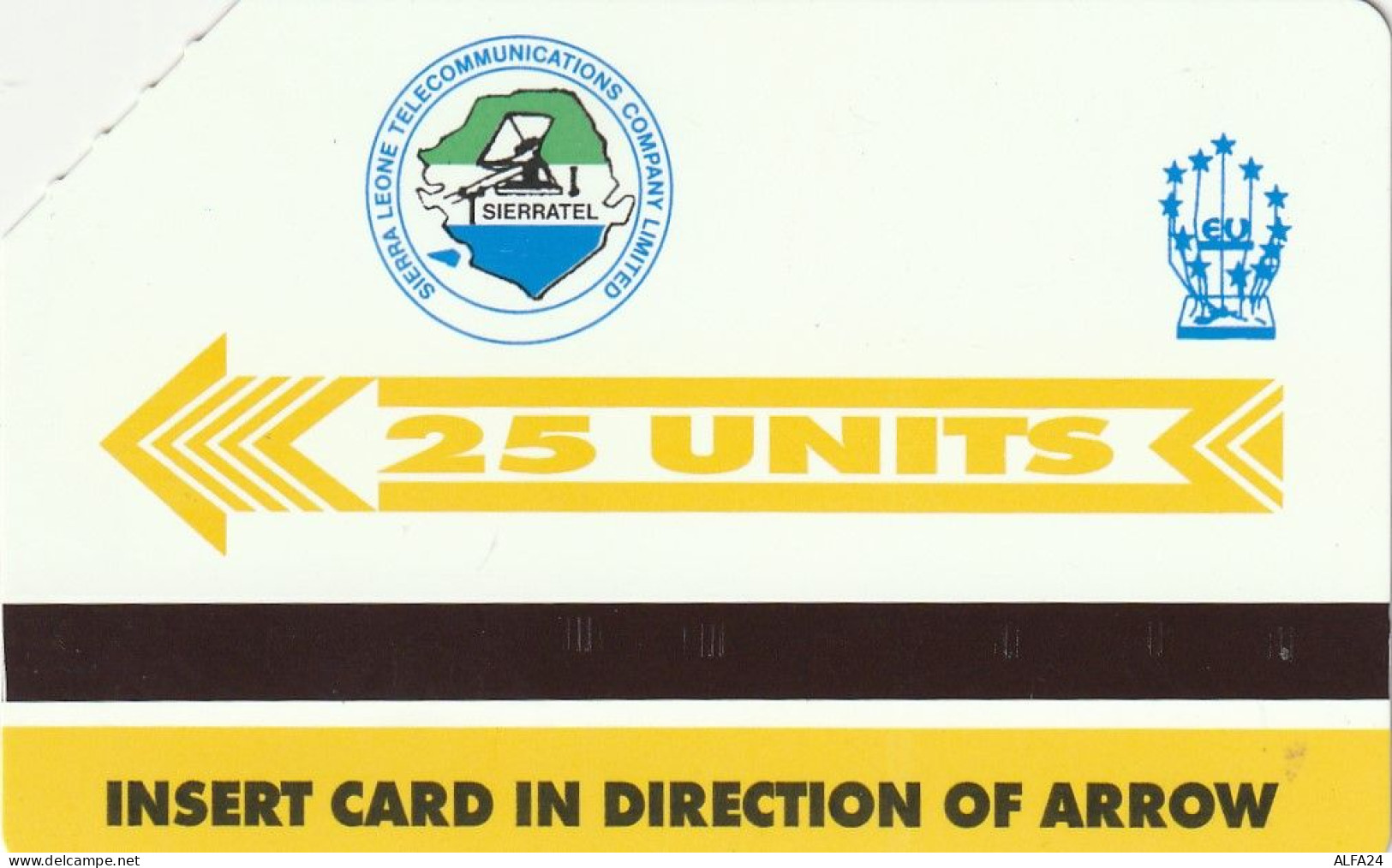 PHONE CARD SIERRA LEONE  (CZ1250 - Sierra Leone