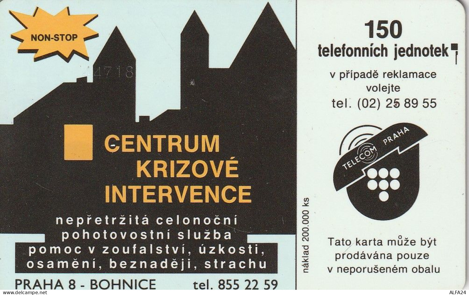 PHONE CARD REP.CECA  (CZ1195 - Tschechische Rep.