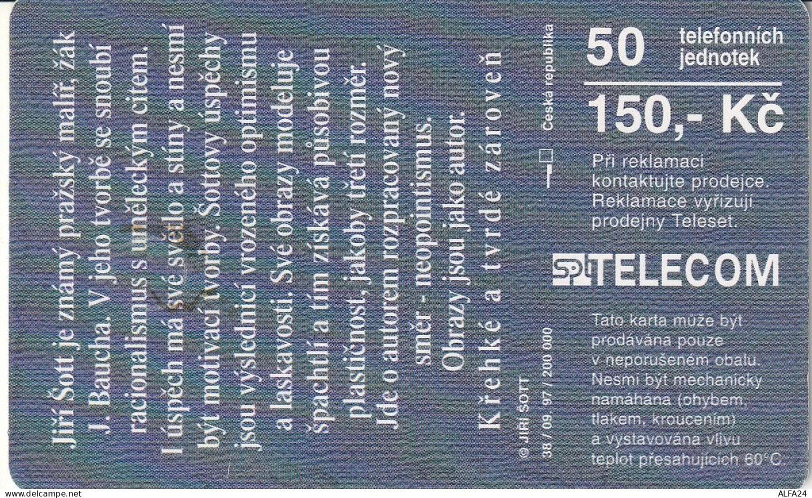 PHONE CARD REP.CECA  (CZ1146 - Tsjechië