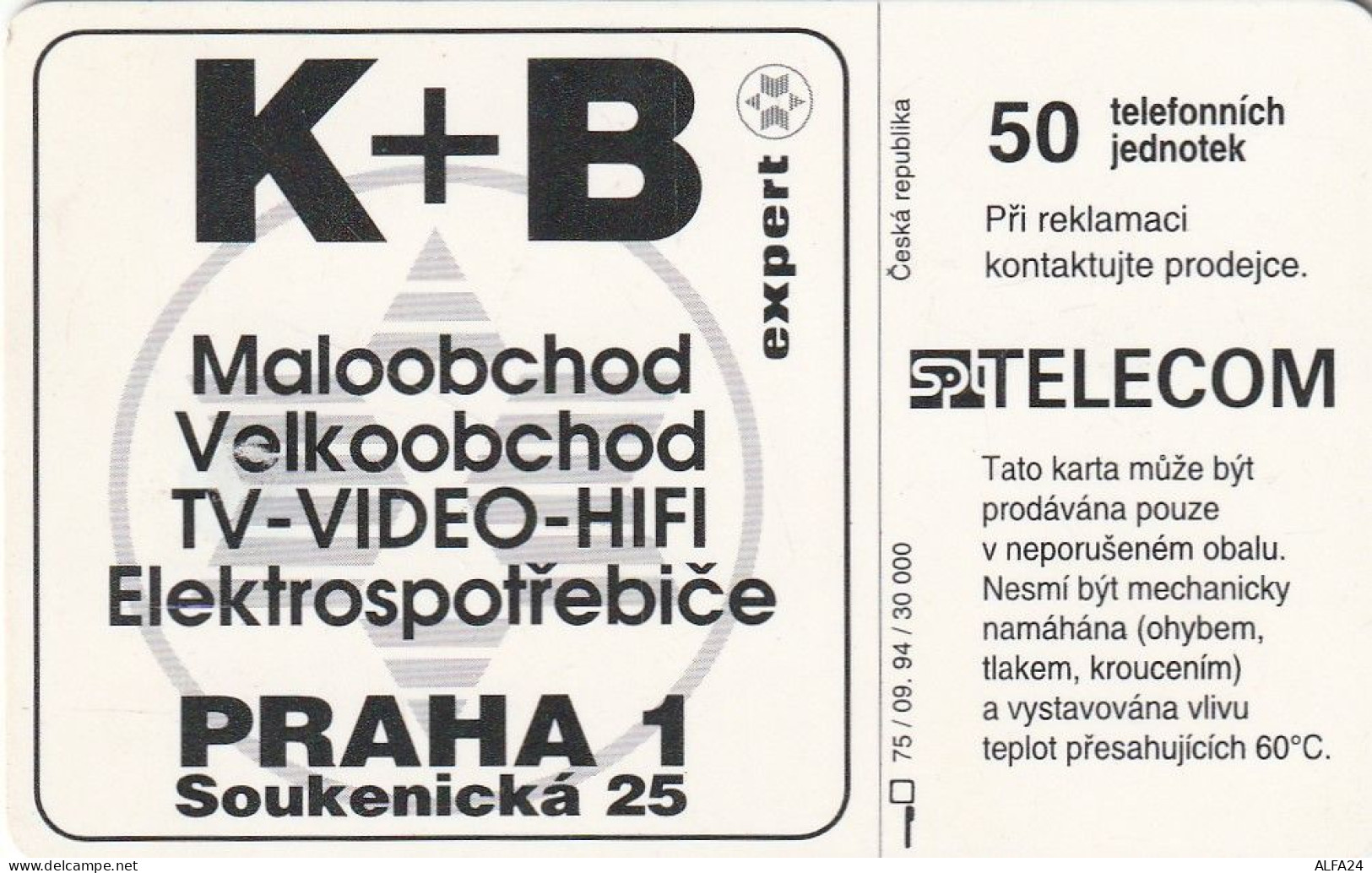 PHONE CARD REP.CECA  (CZ1153 - Repubblica Ceca