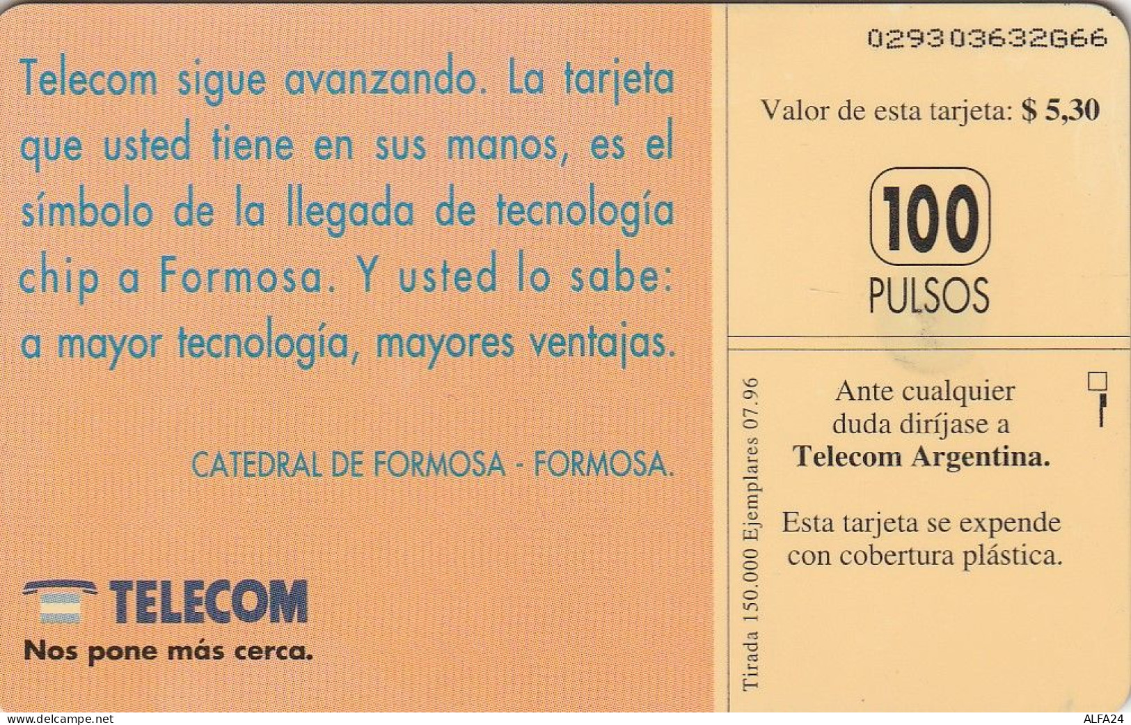 PHONE CARD ARGENTINA  (CZ1141 - Argentinien