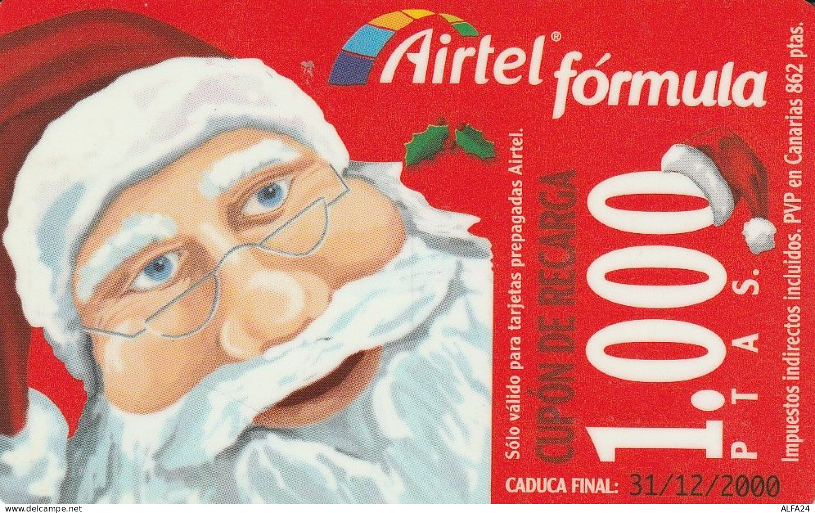 PREPAID PHONE CARD SPAGNA  (CZ1089 - Sonstige & Ohne Zuordnung