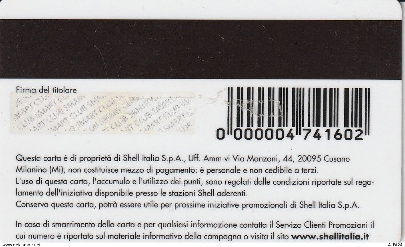 CARTA RIFORNIMENTI CON CHIP  (CZ1042 - Other & Unclassified