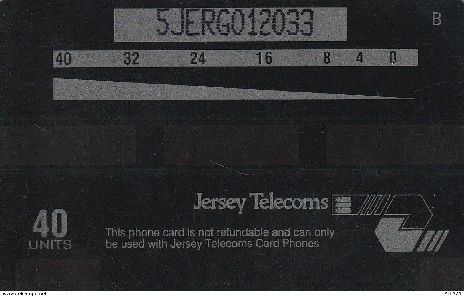 PHONE CARD JERSEY  (CZ1019 - Jersey En Guernsey