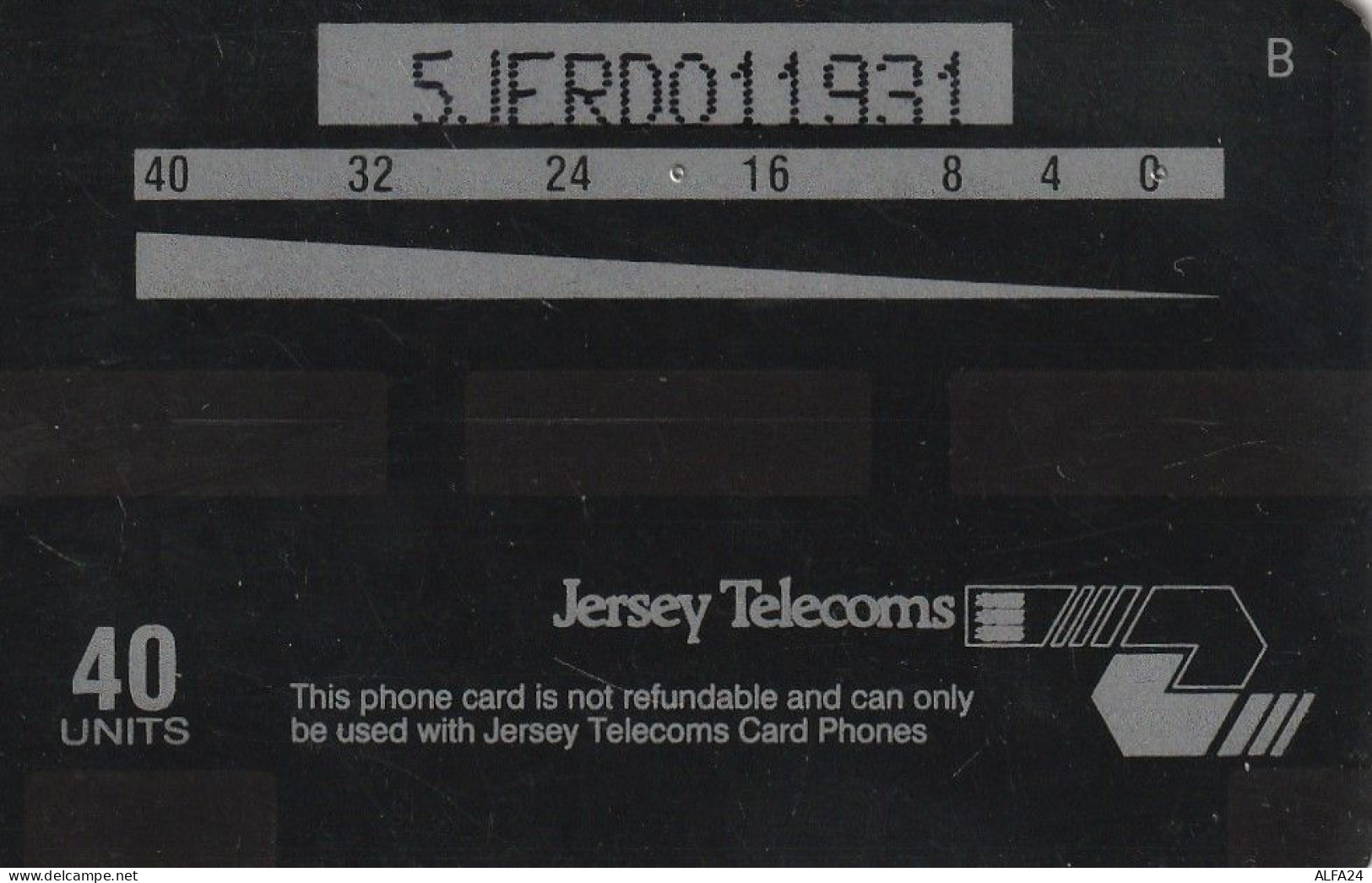 PHONE CARD JERSEY  (CZ1011 - [ 7] Jersey And Guernsey