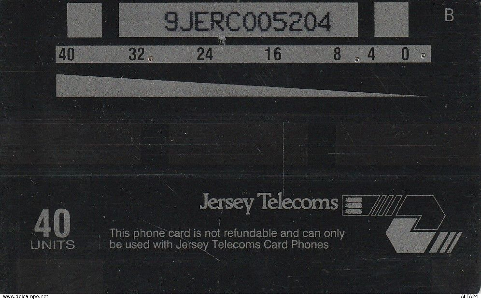 PHONE CARD JERSEY  (CZ1001 - Jersey E Guernsey